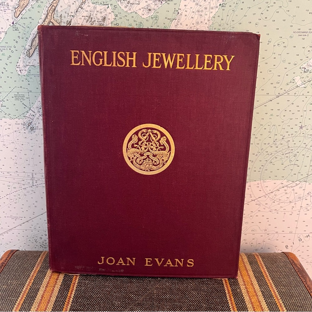 Joan Evans 1921 English Jewellery From the Fifth Century AD to 1800 Hardcover